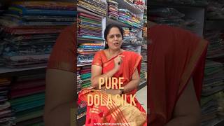 Pure dola silk  2600  shipping  wwwambarasareescom  9176676331 [upl. by Wilonah593]