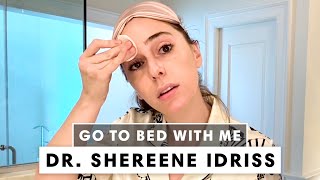 A Dermatologist’s Nighttime Skincare Routine  Go To Bed with Dr Shereene Idriss  Harper’s BAZAAR [upl. by Eterg]