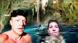 Cave Adventures in Tulum Mexico [upl. by Anauqes]