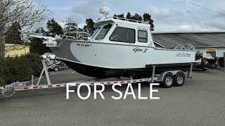 SOLD 2021 Hewescraft 250 Alaskan w Twin Yamaha 200s and 99HP [upl. by Ettenot]