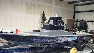 Texas Coastal Wrapping Boats too Yes We do [upl. by Enitsirhc841]