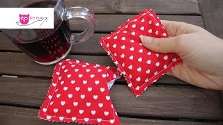 Handwärmer  Wärmekissen nähen – DIY Eule [upl. by Diannne]