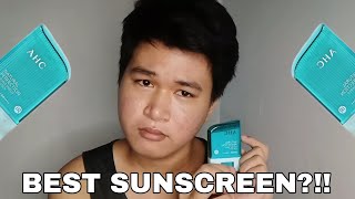 REVIEWING THE AHC NATURAL PERFECTION DOUBLE SHIELD SUN STICKSUNSCREEN  REVIEW [upl. by Toomin]