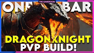 ONE BAR DRAGONKNIGHT PVP BUILD  ESO [upl. by Malas995]