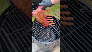 Venison Rack with Wild Herb Butter Recipe  Over The Fire Cooking by Derek Wolf [upl. by Dinerman]