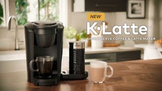 NEW Keurig® KLatte™ Coffee amp Latte Maker [upl. by Bolton]