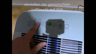 Unboxing Comfee MDDF 20DEN7 Luftentfeuchter Airdryer [upl. by Lennor162]