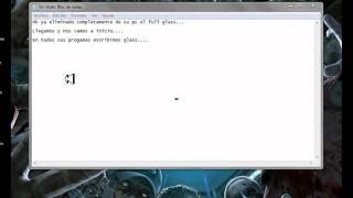 Como eliminar completamente full glass de tu pc sin que queden ventanas negras [upl. by Narol278]