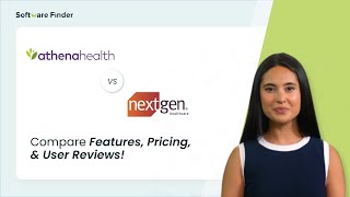 Athenahealth vs NextGen EHR Compare Features Pricing amp User Reviews  Software Finder [upl. by Clotilde189]