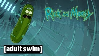 Pickle Rick Sewer Escape  Rick and Morty  Season 3  Adult Swim [upl. by Kursh]