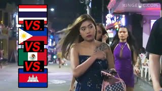 THAILAND VS PHILIPPINES VS MEXICO VS CAMBODIA Nightlife Dating Safety [upl. by Aicella406]