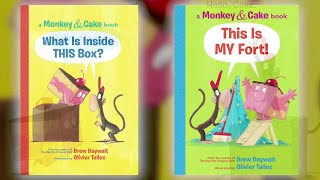 Monkey and Cake by Drew Daywalt amp Olivier Tallec  Scholastic Spring 2019 Online Preview [upl. by Gentry]