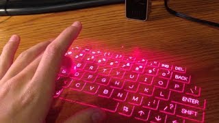 Laser Projection Hologram Keyboard [upl. by Jeannine]