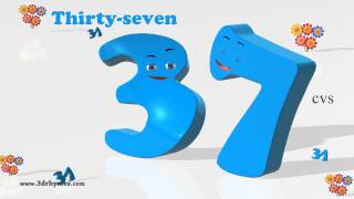 Learn Numbers Song 1 to 100 Counting  3D Animation Numbers Rhymes for Children [upl. by Gustavus437]