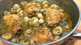 Pollo a la cerveza fácil receta SIN HORNO [upl. by Gabriela129]