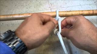 How To Tie Two Half Hitches StepByStep Tutorial [upl. by Gambrill655]