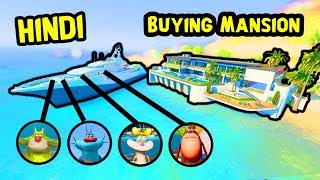 OGGY amp JACK buys Super Mansion 💲  Ft BOB Olivia amp Coakroach  GTA 5  Hitesh KS [upl. by Charlotta]