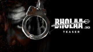 Bholaa Teaser  Bholaa In 3D  Ajay Devgn  Tabu  30th March 2023 [upl. by Dine4]