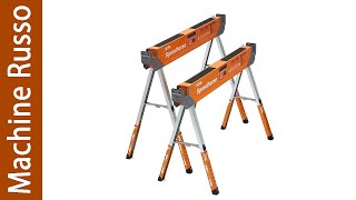 Bora PM 4550T Portamate Speedhorse XT Sawhorse Pair Review [upl. by Ydisahc]