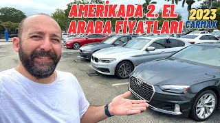 Amerikada 2 El Araba Fiyatları 2023  CarMax [upl. by Alemac]