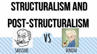 Differences and Similarities between Structuralism and PostStructuralism  Critical Theory [upl. by Schriever674]