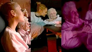 LOVE The Glider Drum Solo Ariana Grandes Nonna Watches Wicked [upl. by Attenaz]