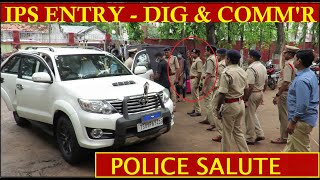 IPS Grand Entry  DIG amp Commissioner of Police V Satyanarayana IPS Entry  IPS MOTIVATION [upl. by Htenek826]