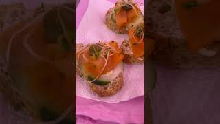 Smoked Salmon Crostini [upl. by Acyre61]