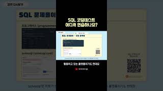 SQL 코딩테스트 여기에서 연습하세요 데이터리안 [upl. by Eihctir]