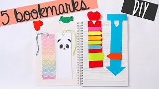 DIY Cute amp easy bookmarks [upl. by Pinzler]