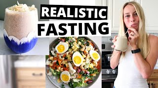 What I Eat In A Day  Intermittent Fasting As A Nutritionist [upl. by Jarita]