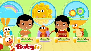 Wat een prachtige dag  Lunchtijd  Dagelijkse routine  Kinderliedjes 🎵 BabyTVNL [upl. by Edita]