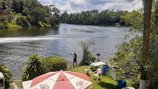 REPRESA E CACHOEIRA DO FRANÇA JUQUITIBA SP [upl. by Stalder]