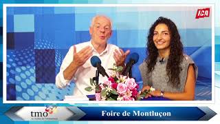 Mylénia Machado à la foire de Montluçon Reportage ICA INFO TV [upl. by Ecinaj684]