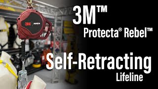 3M™ Protecta® Rebel™ 3590521 SelfRetracting Lifeline SafetyQuip Australia [upl. by Vil58]