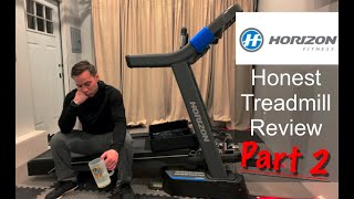 Horizon 70 AT Treadmill Review PART 2 [upl. by Airamana]