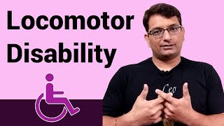 Locomotor Disability Meaning  WeCapable  Lalit Kumar [upl. by Noied]