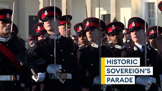 Sandhurst holds first Sovereigns Parade under reign of King Charles [upl. by Jakob]