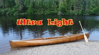 Wenonah Ultra Light Kevlar Prism Solo Canoe Test [upl. by Bonny]