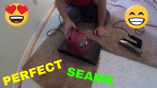 HOW TO SEAM CARPET [upl. by Timothea]