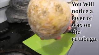 How to peel and prepare a rutabaga [upl. by Hamlin504]