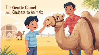 The Gentle Camel and Kindness to Animals bed time story for kids [upl. by Josepha]