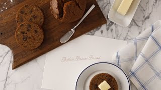 OldFashioned Brown Bread Martha Stewart [upl. by Joelly]