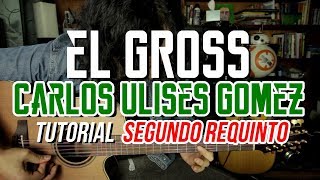 El Gross  CARLOS ULISES GOMEZ  Virlan Garcia  Tutorial  SEGUNDO REQUINTO  Acordeon  Guitarra [upl. by Neelyk]