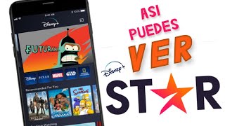 ASÍ puedes ver STAR DISNEY en LATINOAMÉRICA  Cinetik [upl. by Wendt]