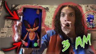 CALLING SONICEXE ON FACETIME AT 3 AM SONIC CAME FOR ME [upl. by Aliek]