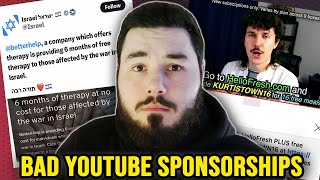 We Need to Talk about YouTubers Being Sponsored by Bad Companies HelloFresh  Better Help [upl. by Fortuna]