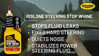 Rislone Steering Stop Whine with Leak Repair [upl. by Enom]