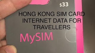 TUTORIAL on How to REGISTER HONG KONG Sim Card for Travellers AFFORDABLE INTERNET DATA 33HKD [upl. by Brodench]