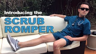 The Scrub Romper  Hottest fashion for nurses [upl. by Barbee779]